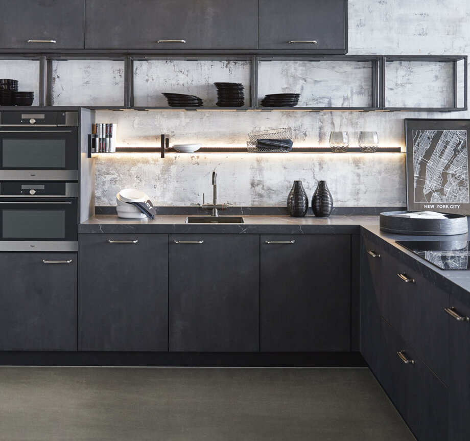 Luxury modular kitchen interior